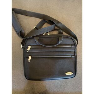 Samsonite Black Men's Messenger Crossbody Bag travel bag medium sized